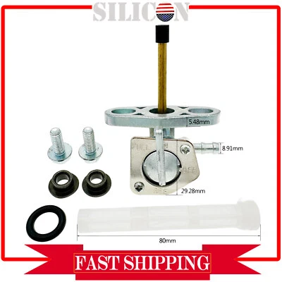 Gas Tank Fuel Petcock Valve For Honda XR200R XR250R XR350R XR400 XR500R XR600R - Image 1 of 4