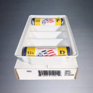 2009-D+P UNITED STATES MINT PUERTO RICO PR $10 QUARTER COIN ROLLS R64 - Picture 1 of 4