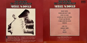 MICHAEL McDONALD rare LP: That Was Then, The Early Recordings - 1982 Arista - SS - Picture 1 of 1