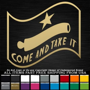Cannon Wavey Flag Come Get It Texas 2nd Amendent NRA Guns Molan Sticker - Bild 1 von 12