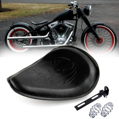 3" Motorcycle Solo Seat Spring Rider Support Bracket For Harley Chopper Bobber - Image 1 of 4