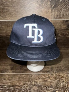 Tampa Bay Rays Hat Cap Strap Back Blue OC Sports Adult Team MLB Adjustable NEW - Picture 1 of 7