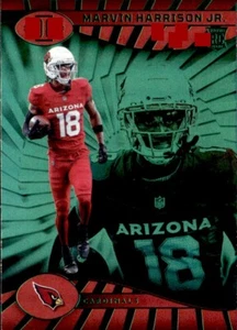 2024 Panini Illusions Football Marvin Harrison Jr. RC Emerald Parallel #3 - Picture 1 of 2