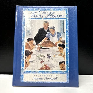 Our Family History Illustrated by Norman Rockwell 1994 Family Tree - Picture 1 of 6