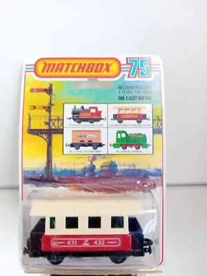 Matchbox Superfast n. 44 carrozza passeggeri su blister - Immagine 1 di 4