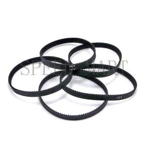 5PCS 240-2GT GT2 Timing Belt Annular Loop Cogged Geared Rubber 10mm Width 120T - Picture 1 of 3