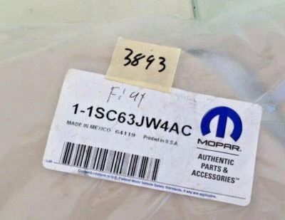 2012-2019 Fiat 500 Left B Pillar Cover Mopar OEM 1SC63JW4AC - Image 1 of 4