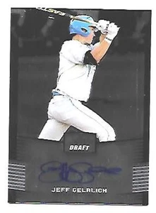 JEFF GELALICH 2012 LEAF METAL DRAFT AUTOGRAPH #BA-JG2 - Picture 1 of 1