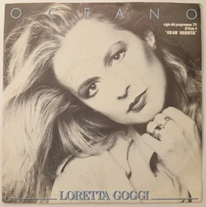 LORETTA GOGGI - OCEANO / STRALUNATA ROMA - 1983 ITALIAN 7" SINGLE PS - Picture 1 of 4
