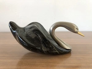 Cigno DE STIJL Firenze Made In Italy Anni 60 Scultura In Legno,Metallo E Ottone - Imagen 1 de 13