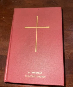 El Libro de Oración Común (1979, Tapa Dura) Iglesia Episcopal Edición Banco Rojo De Colección - Imagen 1 de 17