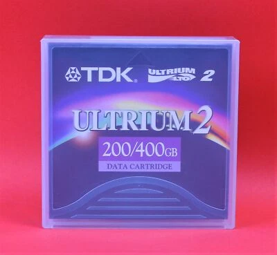 5x TDK LTO Ultrium 2 Cartridge 200/400GB | Data Cartridge | D2404-LTO20 | Neu - Bild 1 von 3