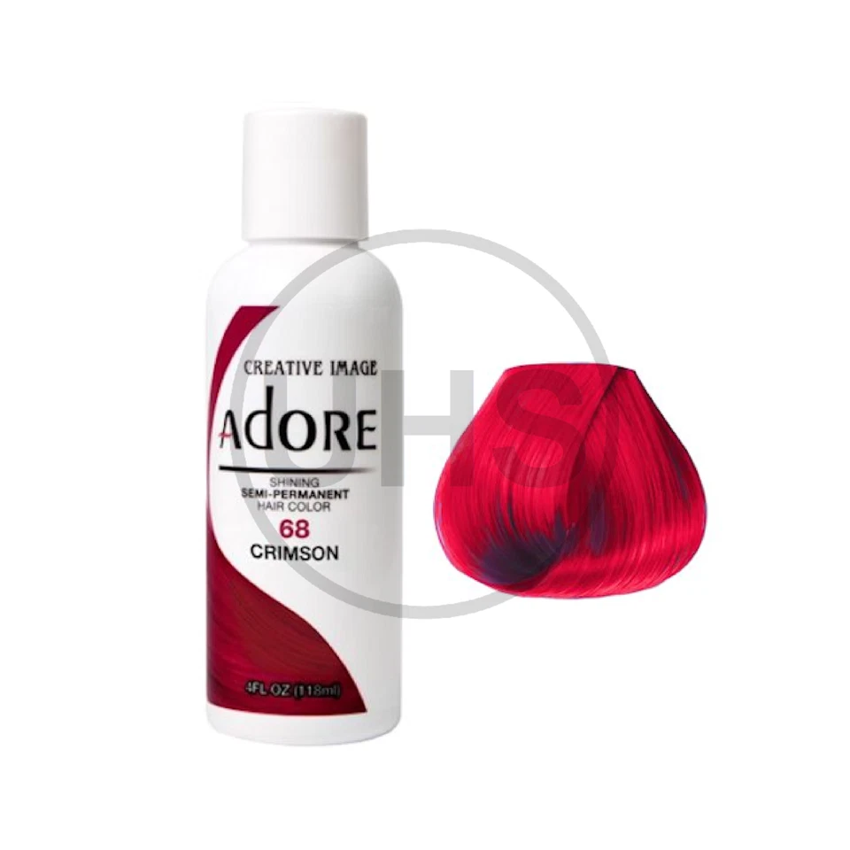 Adore Semi Permanent Crimson Hair Colour 68 - 118ml | AUS SELLER - image 1 of 1
