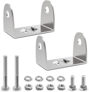 Nilight Adjustable Mount Bracket Kits Stainless Steel for 7Inch 51W Light Pod - Picture 1 of 8