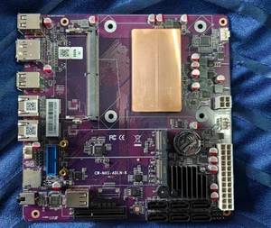 CWWK CW-NAS-ADLN-K Intel N355 8C 8T ITX NAS Motherboard - Picture 1 of 8