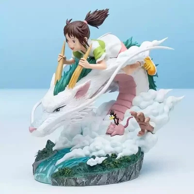 Spirited Away Figur Chihiro & Haku PVC Sammlerfigur Ghibli Anime Statue - Bild 1 von 3