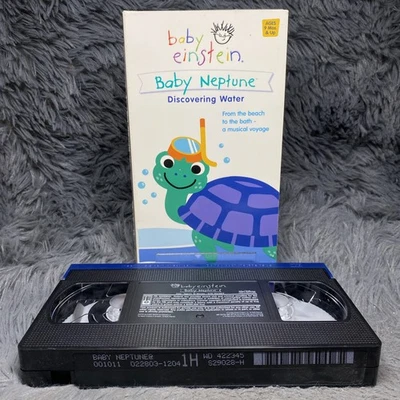 Baby Einstein: Baby Neptune Discovering Water VHS Tape 2003 Kids Educational - Image 1 of 4