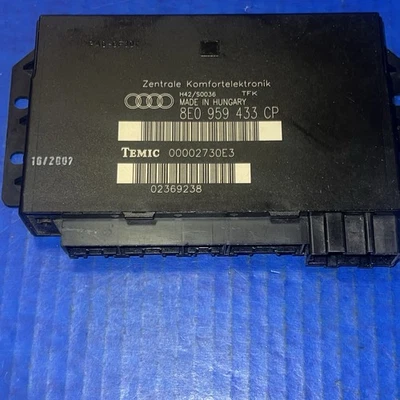 Audi 2008 A4 S4 Comfort Control Module CCM Anti Theft Locking 8E0959433CP - Image 1 of 3