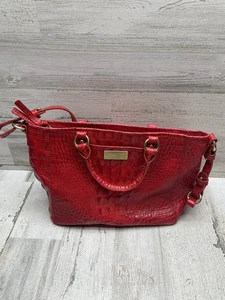 Brahmin Handtasche beerenfarben Leder - Bild 1 von 14
