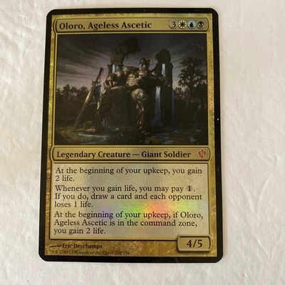 Oversized - Oloro, Ageless Ascetic FOIL English Mtg Card Magic Commander NM - Image 1 of 4