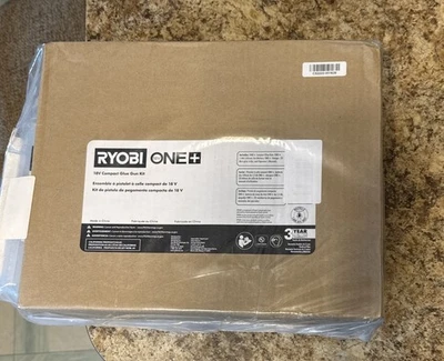 Kit de pistola de pegamento compacta RYOBI 18V ONE+ pistola de pegamento caliente inalámbrica con batería y cargador Foto 1 de 4