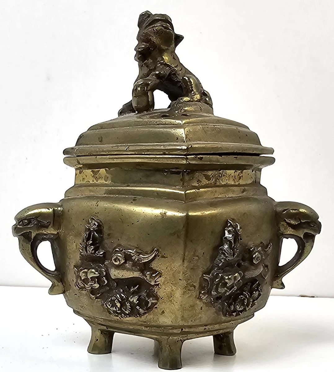 中国古董青铜香炉1850 - 1899 年| eBay