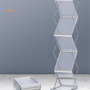 Magazine Brochure Display Stand Foldable 8 Pockets Literature Display Rack BST - Picture 1 of 12
