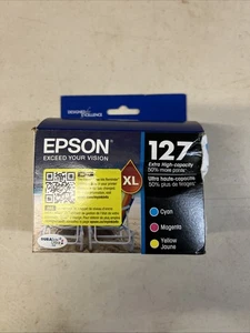 Cartuchos de tinta color Epson T127520 capacidad extra alta - cian, magenta, amarillo - Imagen 1 de 3