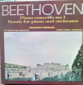 BOLSA 1 X DISCO CLÁSICO BEETHOVEN RONDO PIANO MOSHE ATZMON PRESSLER - Imagen 1 de 3