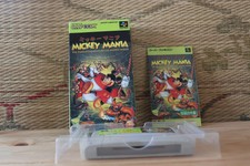 Mickey Mania w/box manual Nintendo Super Famicom SFC Very Good+ Condition!