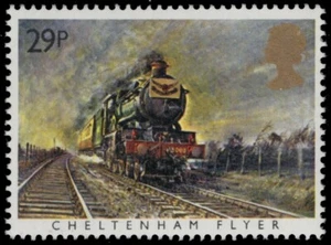 GREAT BRITAIN 1095 (SG1274) - Great Western Railway "Cheltenham Flyer" (pf70031) - Picture 1 of 1