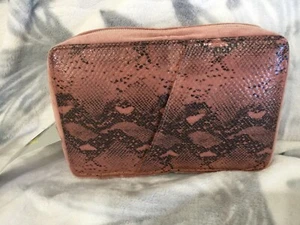 Heyday Snakeskin Pink Tech Organizer / Pouch - NWT - Free Shipping - Picture 1 of 4