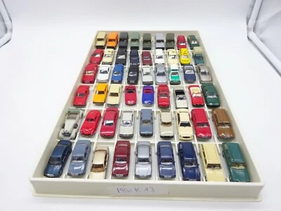 WIKING: Raccolta 54 Modelli di Auto,Mercedes,BMW,VW,Ford Ecc. ( Pkw K5 SSK29) - Immagine 1 di 4