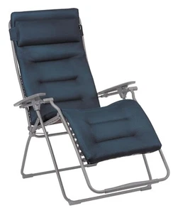 Lafuma BE COMFORT FUTURA Garten Liegestuhl XL klappbar Textilen Blau - Bild 1 von 3