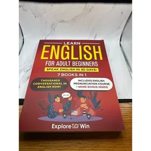 Learn English for Adult Beginners Speak English in 30 Days 7 Books - Picture 1 of 3