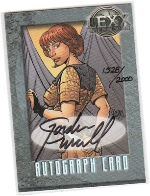 Lexx Premiere - A7 Gordon Purcell - Artist Auto/Autograph Card 1528/2000 DF 2002 - Image 1 of 3