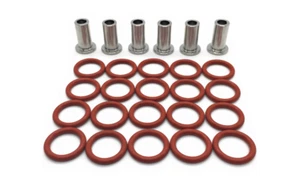 6 Stück Lagerhülse & 20 Stück O-Ring ersetzt Crathco 3220 1012 Grindmaster Cecilware - Bild 1 von 5