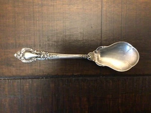 Vintage Lunt Sterlingsilber ELOQUENZ ZUCKERLÖFFEL kein Monogramm 6 & 1/4" - Bild 1 von 11