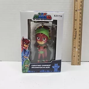 PJ Masks OWLETTE in Red Green Christmas Hat Ornament - Disney Kurt Adler - NEW - Picture 1 of 3