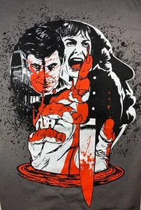 PSYCHO Hitchcock LE exklusives T-Shirt NEU Gildan 2XL Norman Bates Duschszene - Bild 1 von 2