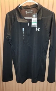 Neu mit Etikett Under Armour HeatGear lockere Passform 1/2-Reißverschluss für Damen Größe L - Bild 1 von 4