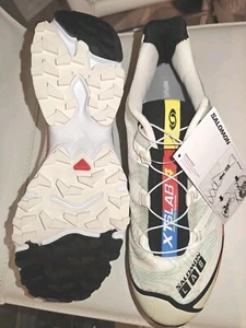 Salomon Xt-4 OG Topography Vanilla Ice White Aurora Red UNISEX! SIZE 12 M OR 13W - Bild 1 von 10