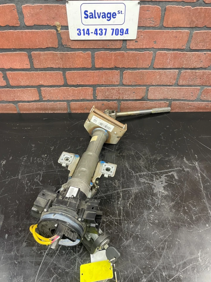 07-10 SATURN SKY REDLINE PONTIAC SOLSTICE GXP CONJUNTO DE COLUNA DE DIREÇÃO FABRICANTE DE EQUIPAMENTO ORIGINAL + CHAVE - Imagem 1 de 4