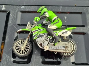 Spin Master Toys MOTORCYCLE Green #242 Team Air Hogs Motor-cross - Picture 1 of 8