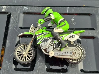 Spin Master Toys MOTORCYCLE Green #242 Team Air Hogs Motor-cross - Image 1 of 4