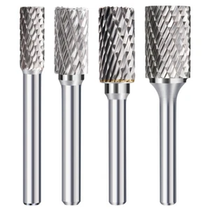 VHM Frässtifte 6mm Schaft Zylinder Fräskopf 12*25mm Frässtift Hartmetallfräser - Bild 1 von 9