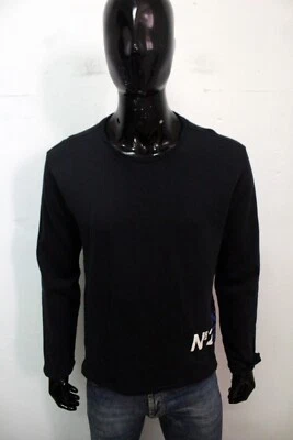 North Sails Men's Sweatshirt Size S Black Winter Logo T-Shirt - Image 1 of 4