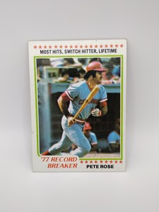 1978 Topps Pete Rose Cincinnati Reds #5