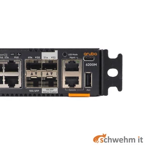 R8Q70A HPE Aruba 6200M 48G Class4 PoE 4SFP+ Switch (R8Q70A) - Bild 1 von 4