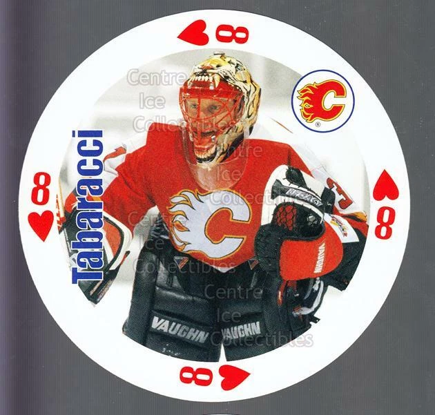 1998-99 Bicycle NHL Goalies Playing Card #8 Rick Tabaracci - Image 1 of 1